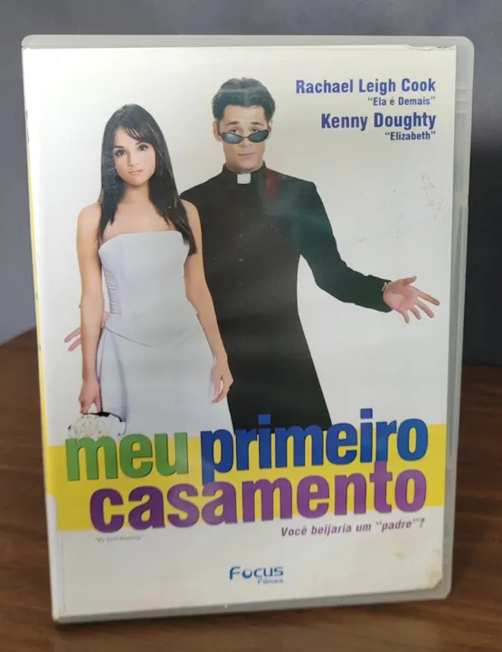 Dvd Original FIlme Meu Primeiro Casamento Comédia Romantica