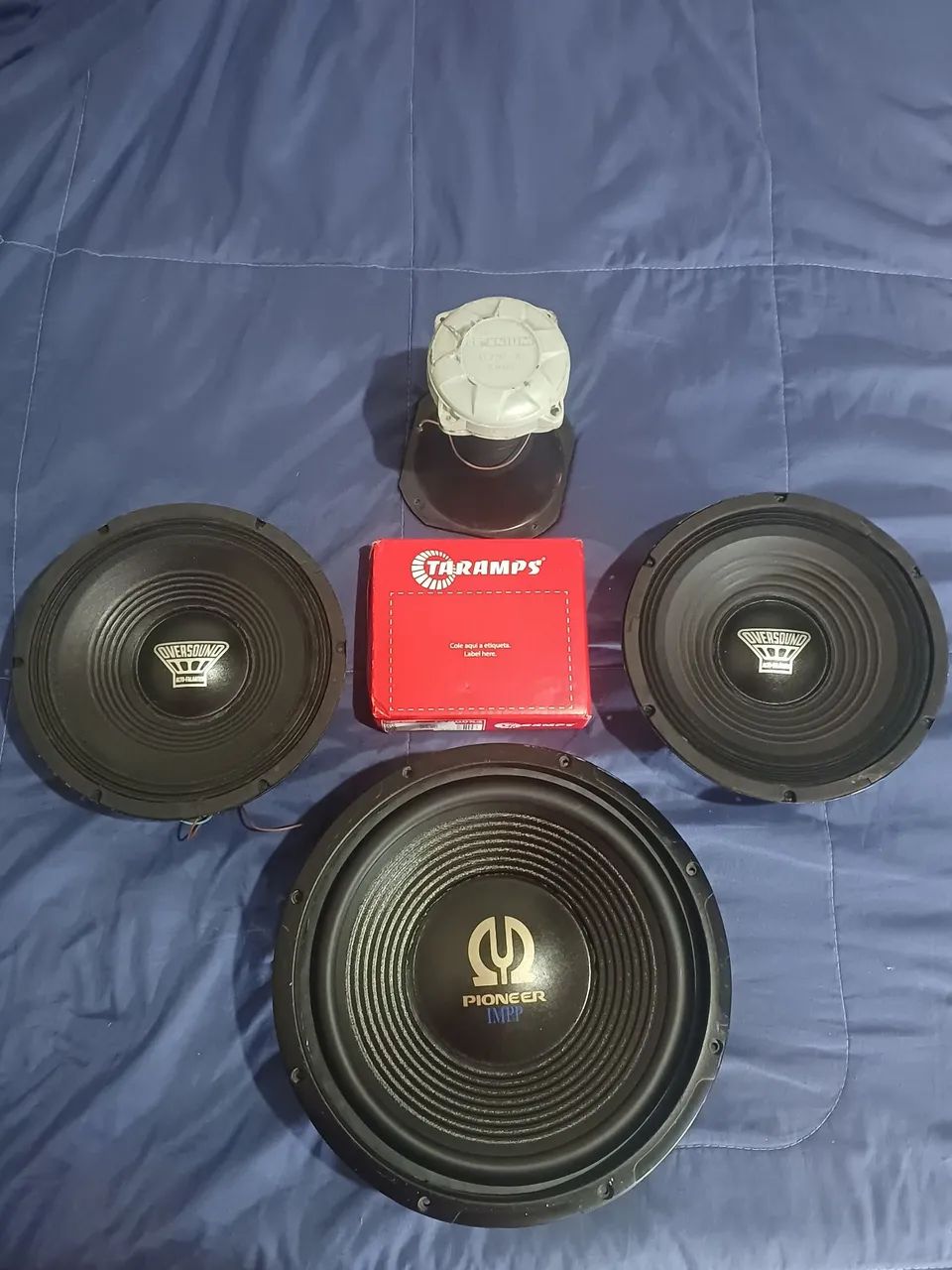 Kit Som Automotivo Taramps Pioneer Oversound Selenium/ Jbl 