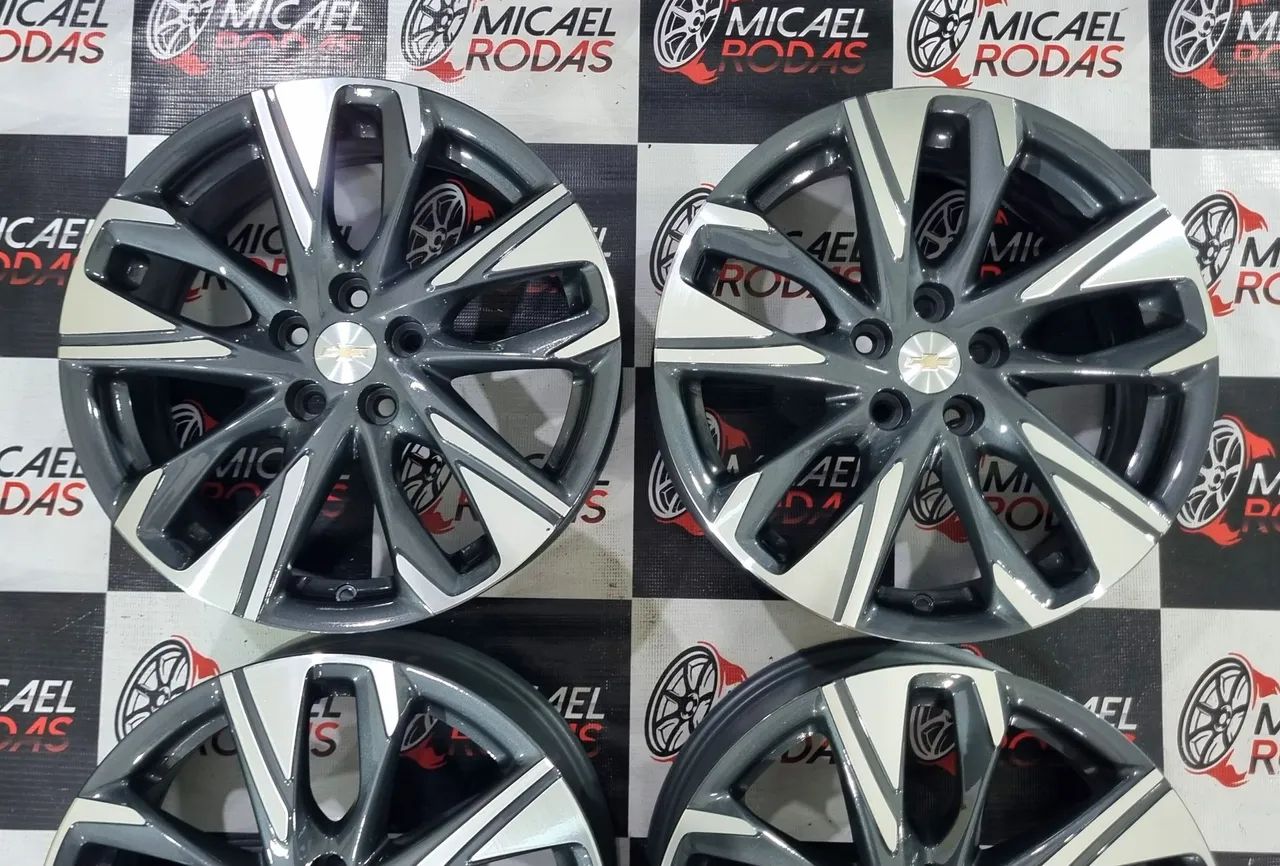 Jogo de rodas aro 17 Gm New tracker 5x105 Originais Zeradas