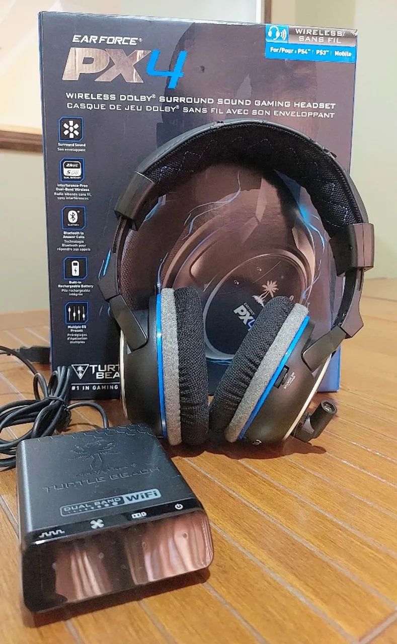 Fone de ouvido Turtle Beach PX4 WIRELESS TOP