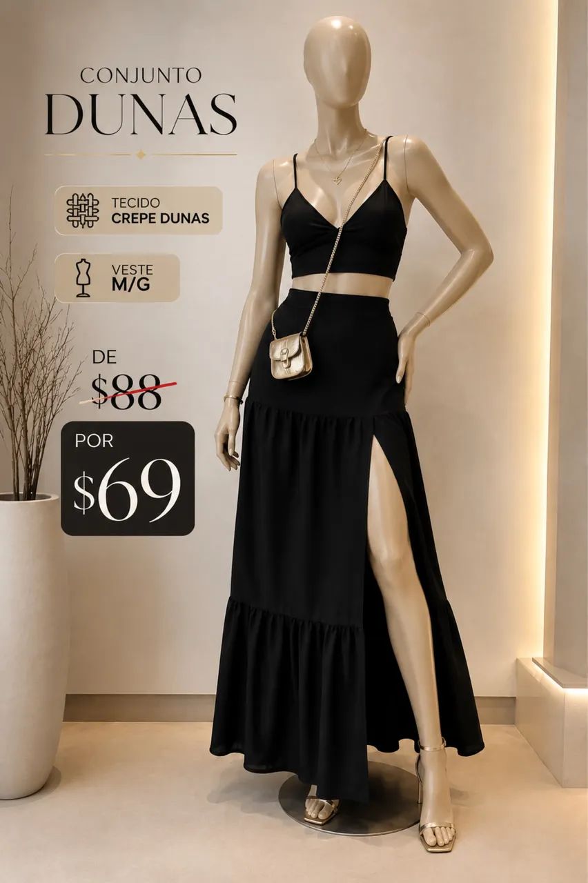 Roupas femininas conjuntos vestidos  - Foto 2