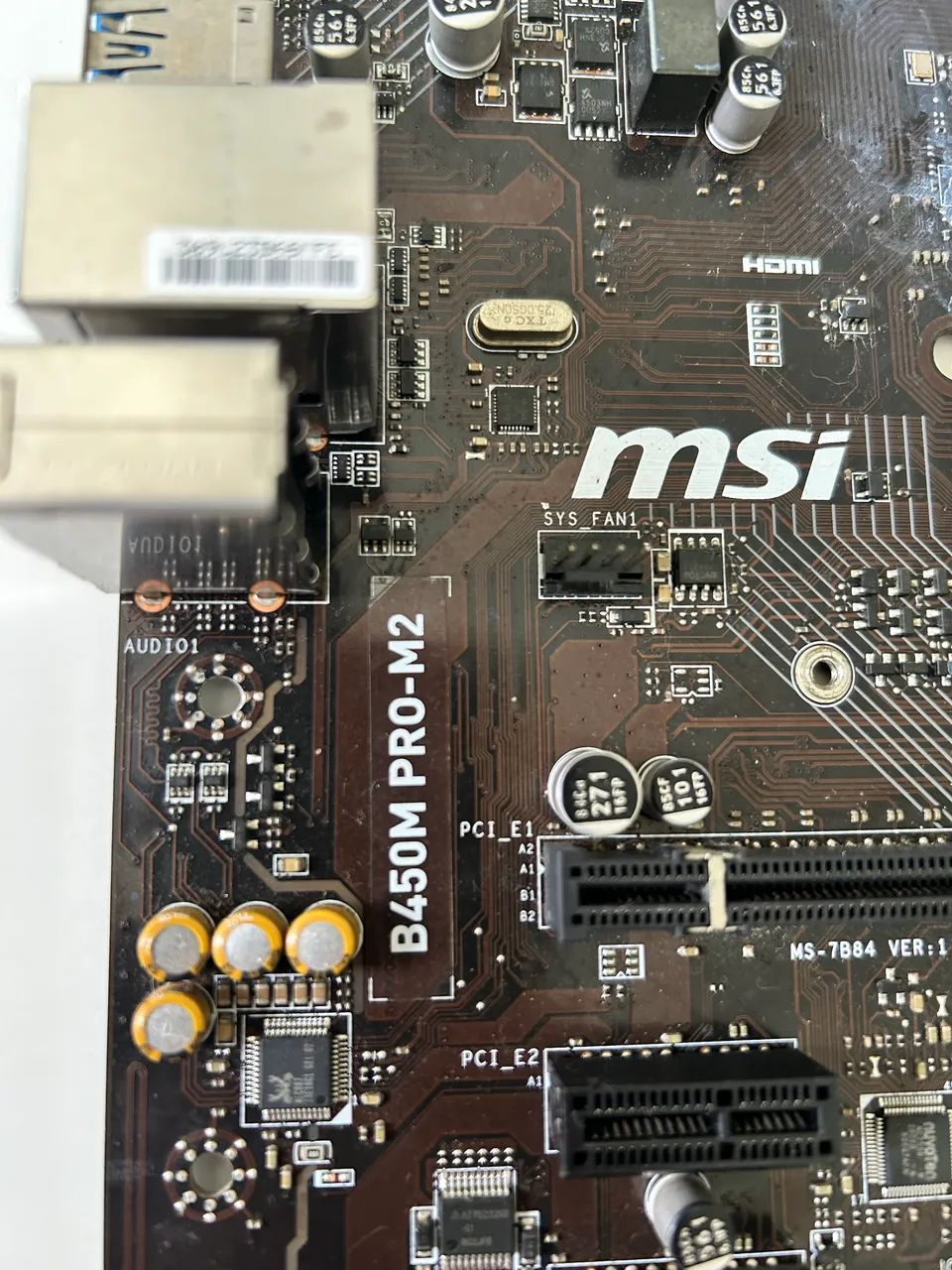 Placa mãe msi b450 pro m2 - Foto 2