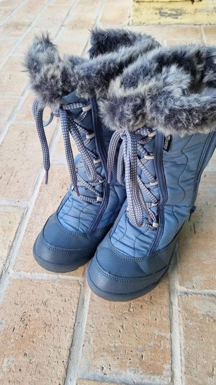 Bota forrada para neve infantil - Foto 4