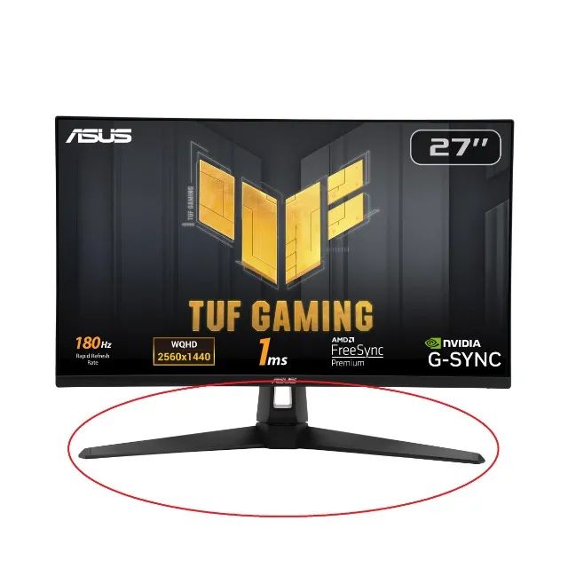 Base suporte pedestal para monitor ASUS VG27AQ3A 27 polegadas original - Foto 3