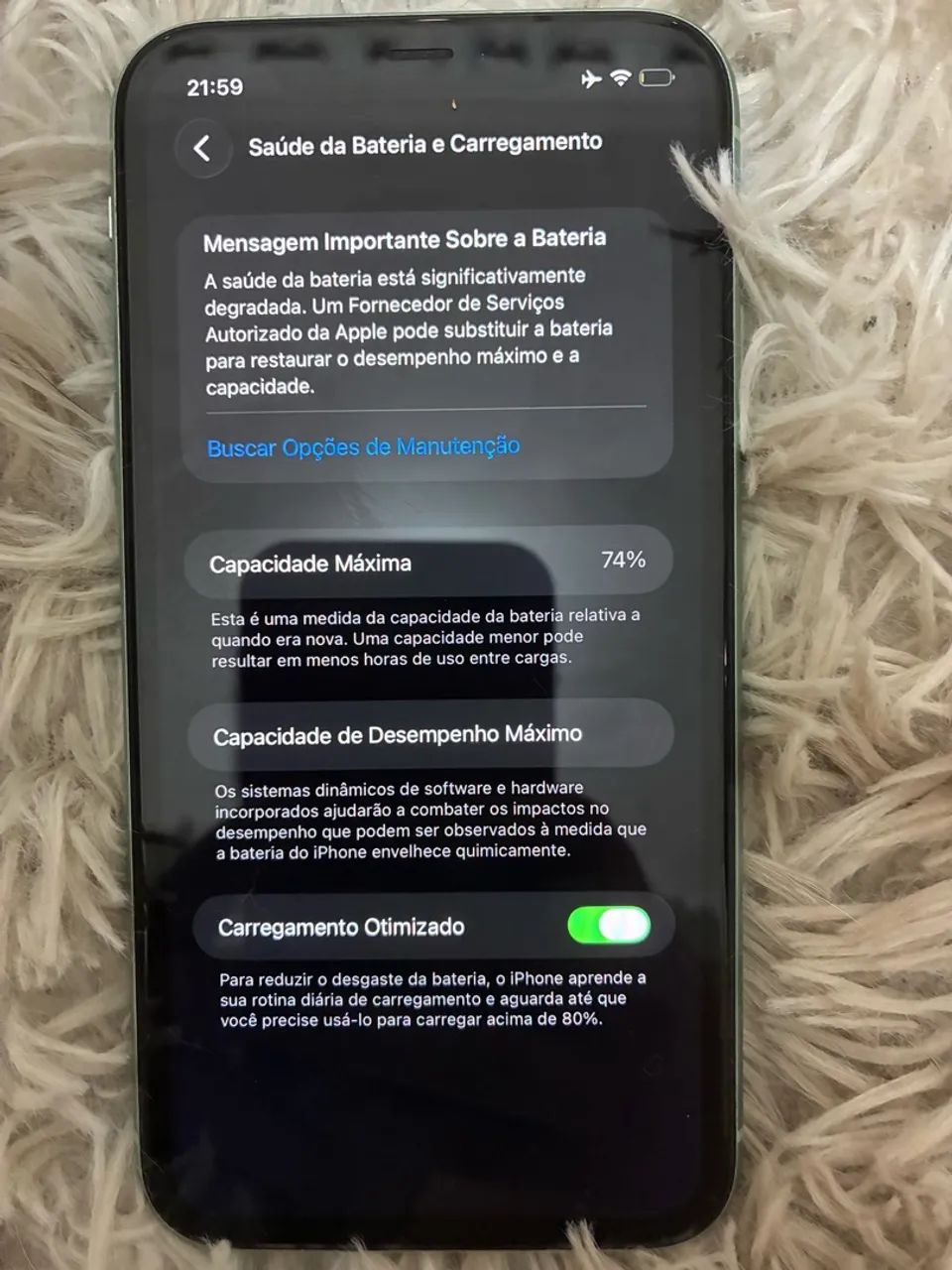 Iphone 11 128GB Verde R$1.150 - Foto 5
