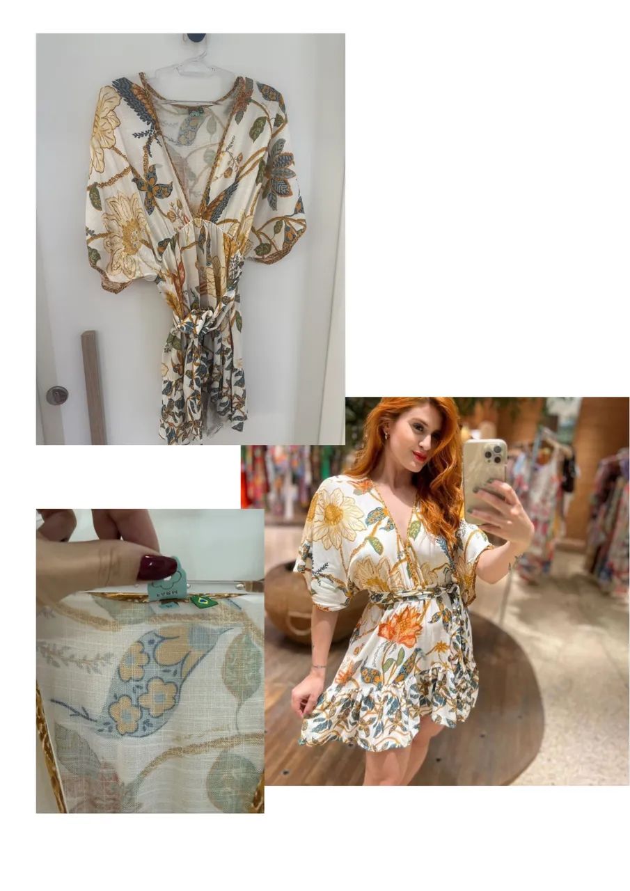 Vestido Jardim Boho - Farm - TAM P