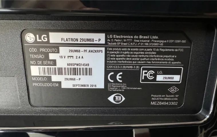 Monitor LG UltraWide 29 Polegadas IPS 29UM68-P 75Hz + Braço Articulado Fortrek - Foto 2