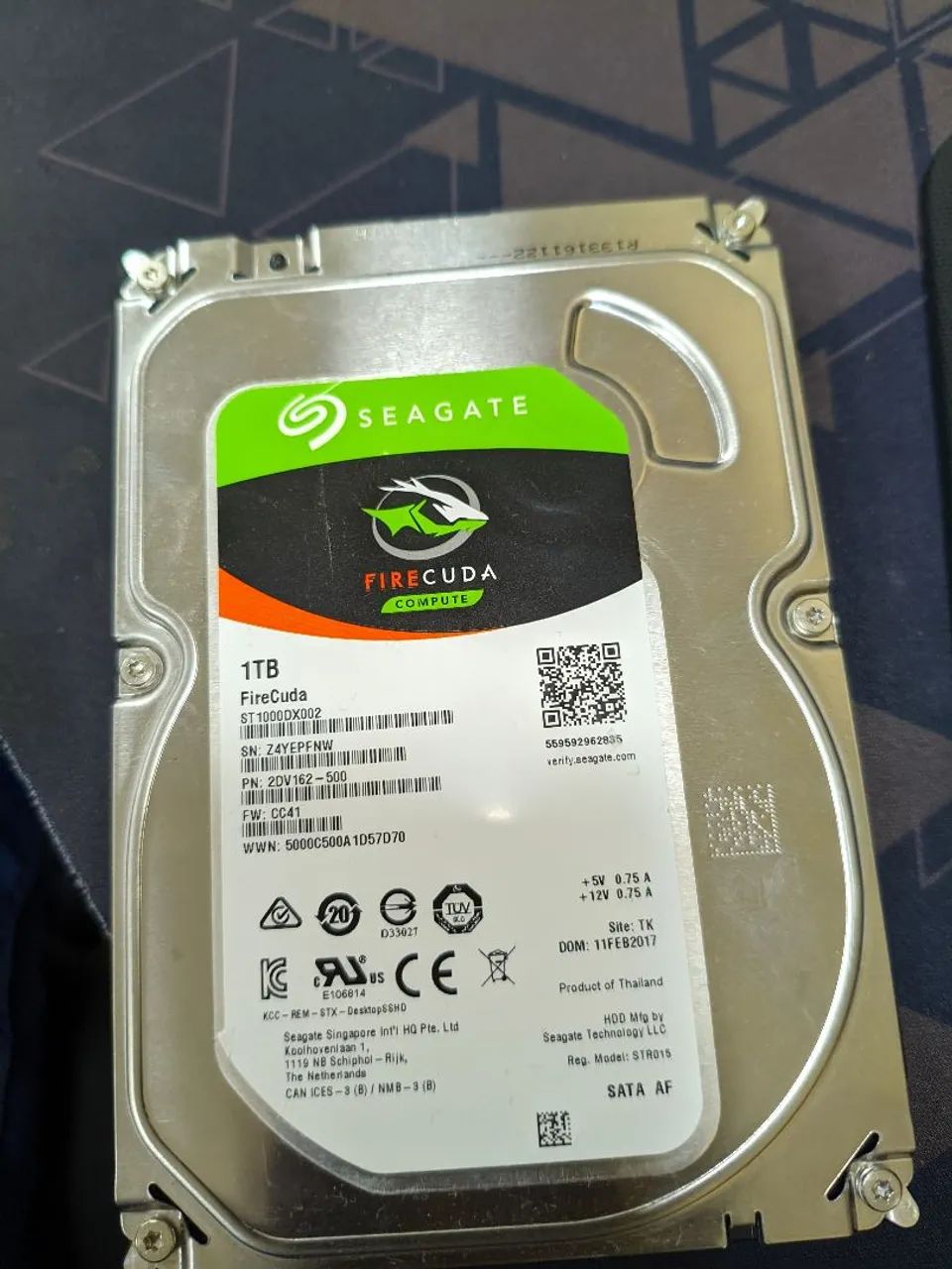 HD 1T Desktop Seagate firecuda - Foto 2