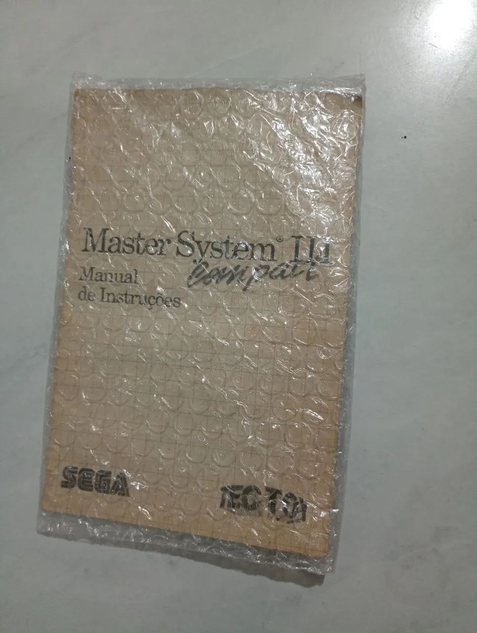Manual original Master System 3 