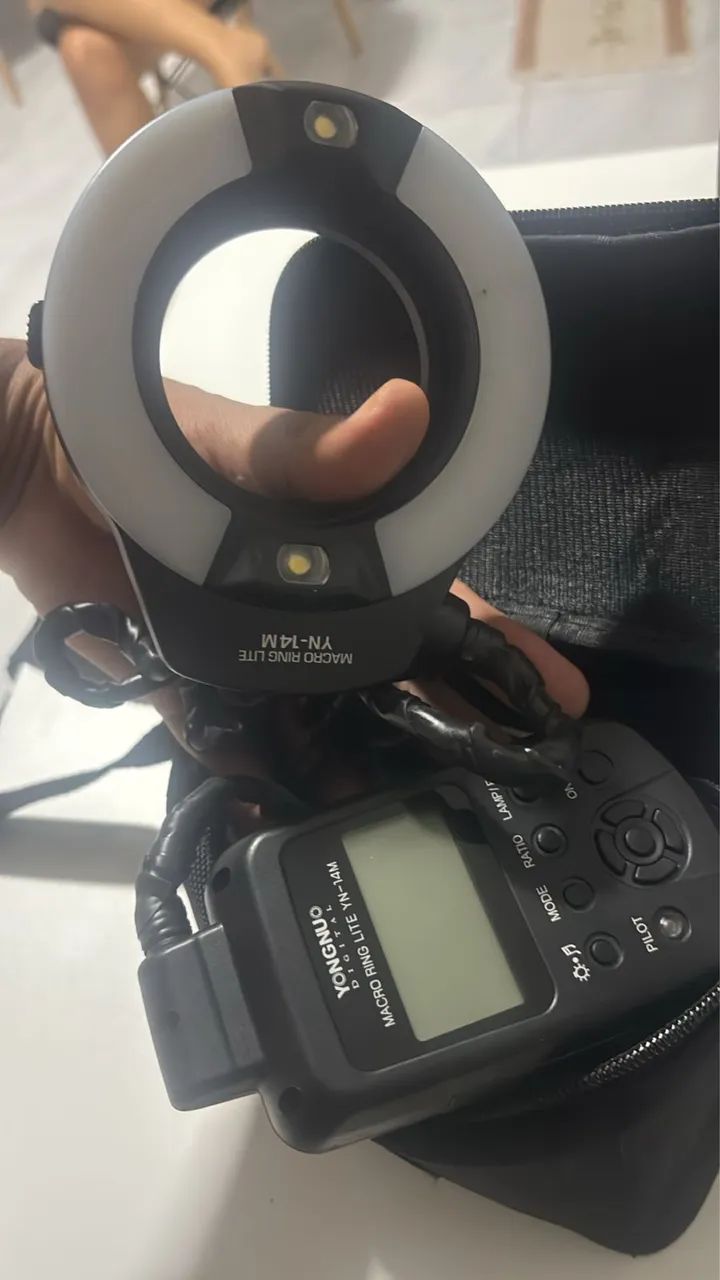 Lente cânon 18-135mm+ câmera 50D+flash - Foto 4