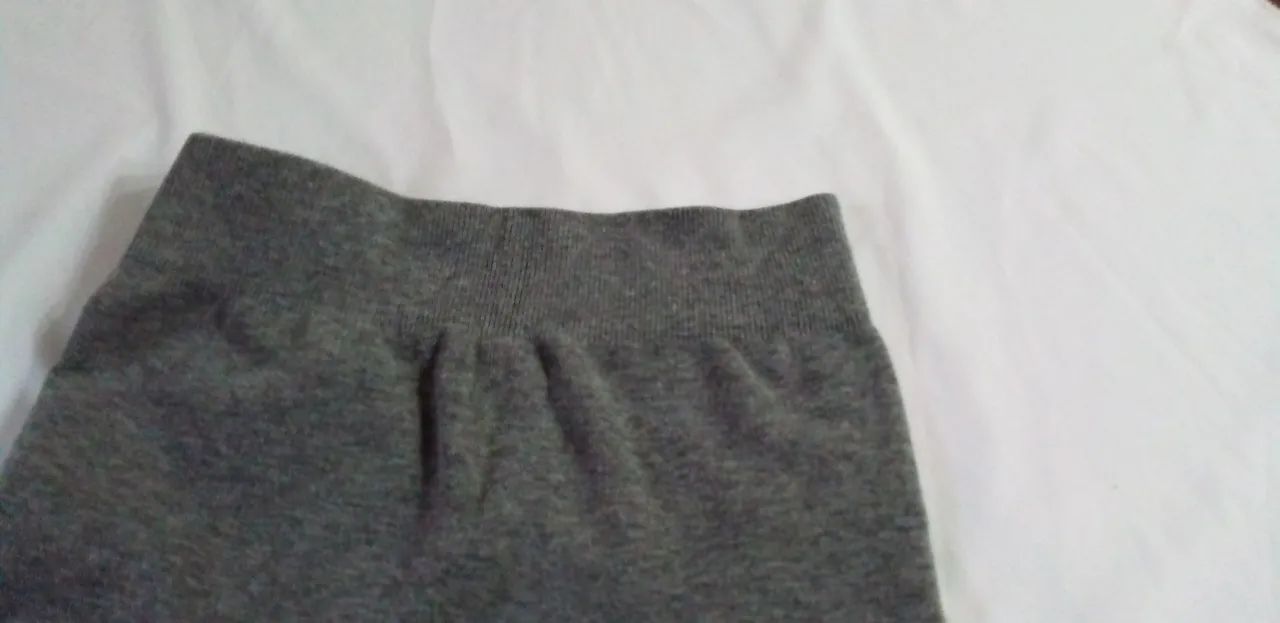 Meia calça de lã canelada - Foto 2