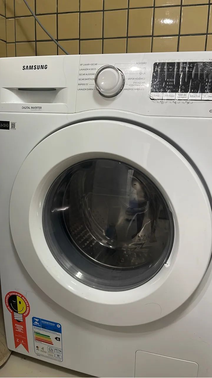 Máquina lava e seca Samsung nova