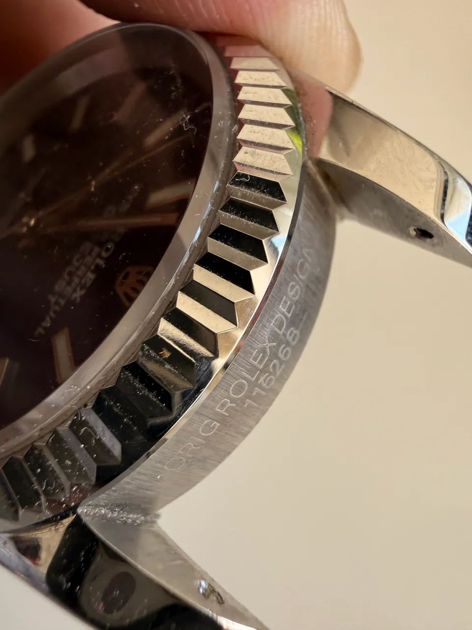 Rolex datejust 36 mm azul  - Foto 2