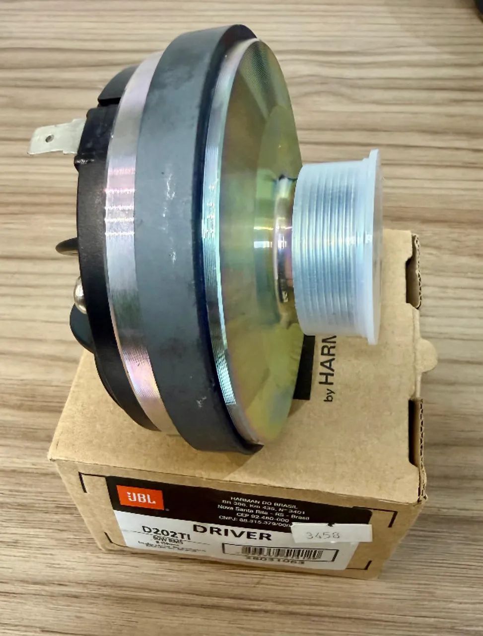 Driver Jbl Selenium D202 Ti Titânio 60w Rms 8 Ohms
