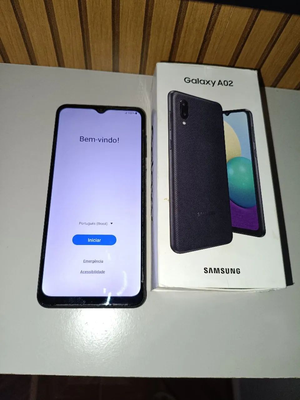 Samsung Galaxy A02, 32GB de memória 