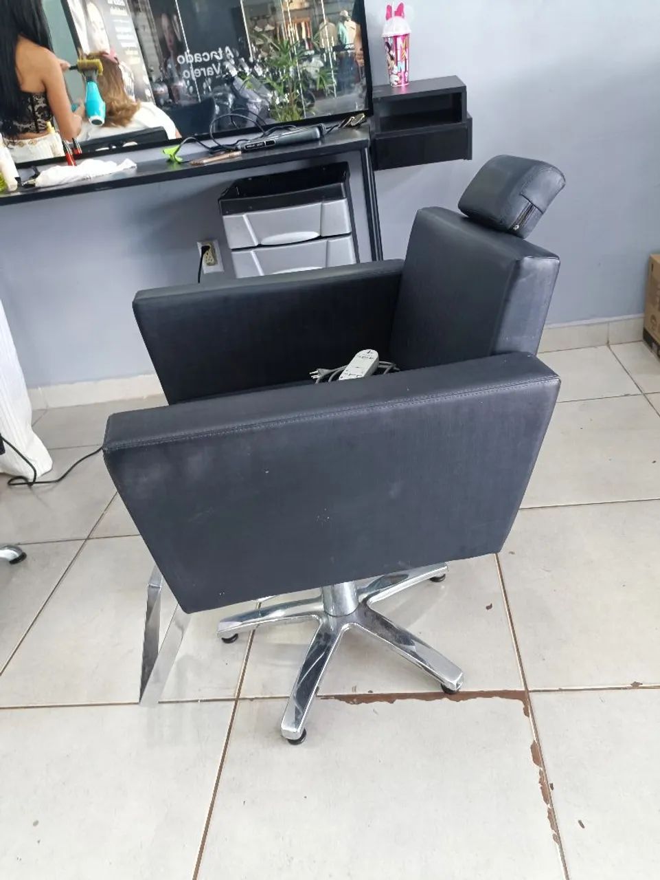 Cadeira de barbeiro/cabeleleira 