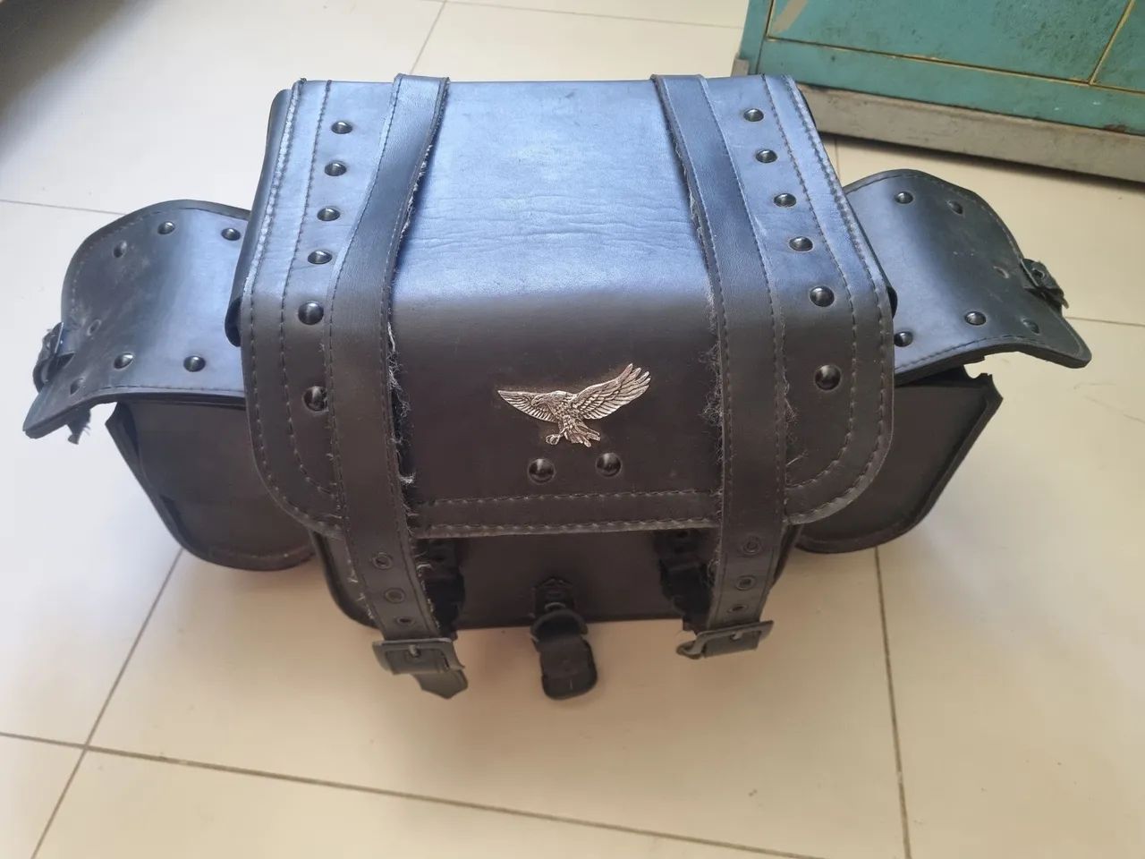 Alforge trazeiro para motocicleta 