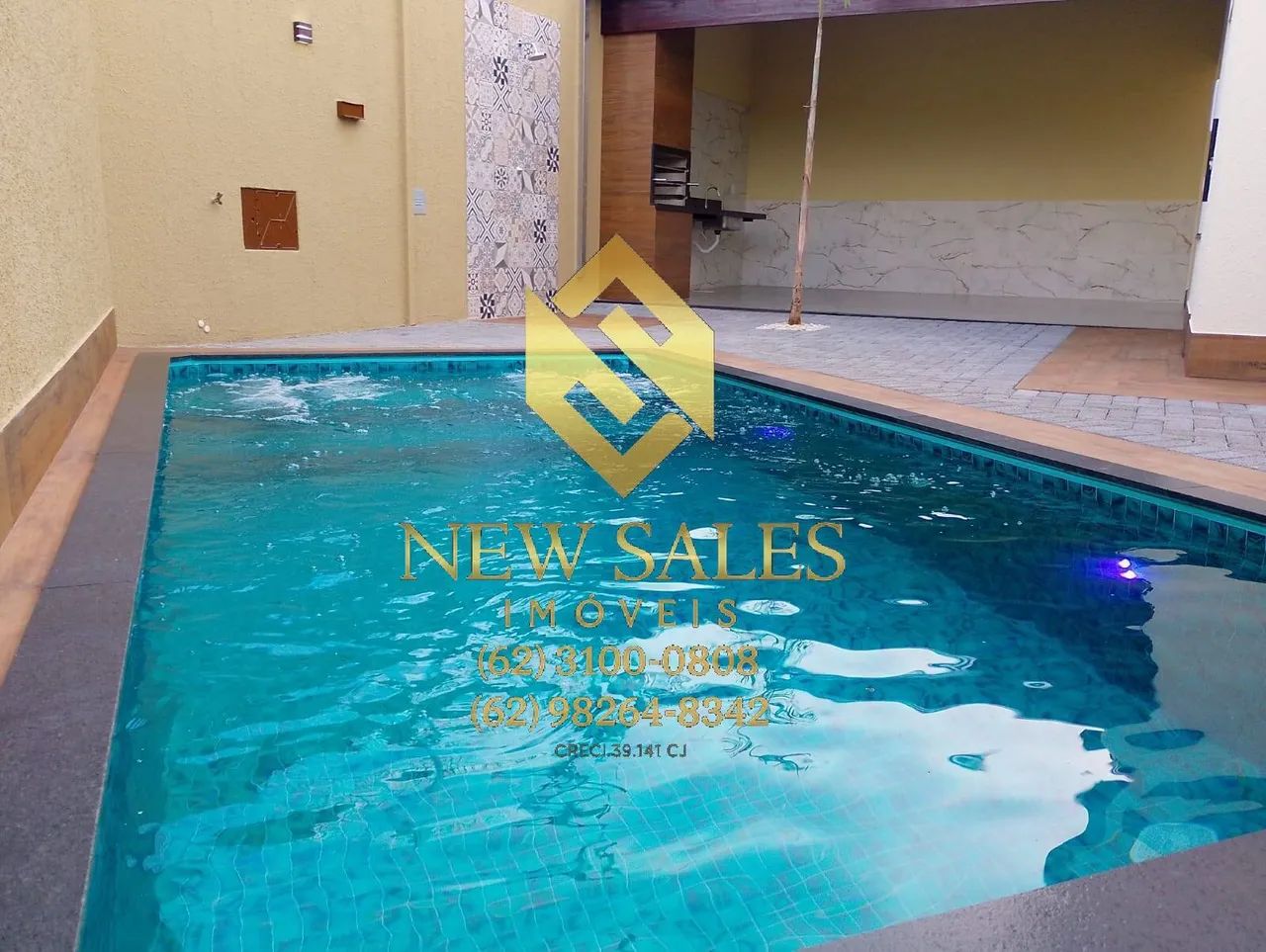 Casa com 3 Quartos sendo 1 Suíte - Piscina - Setor Brisas da Mata - Foto 2