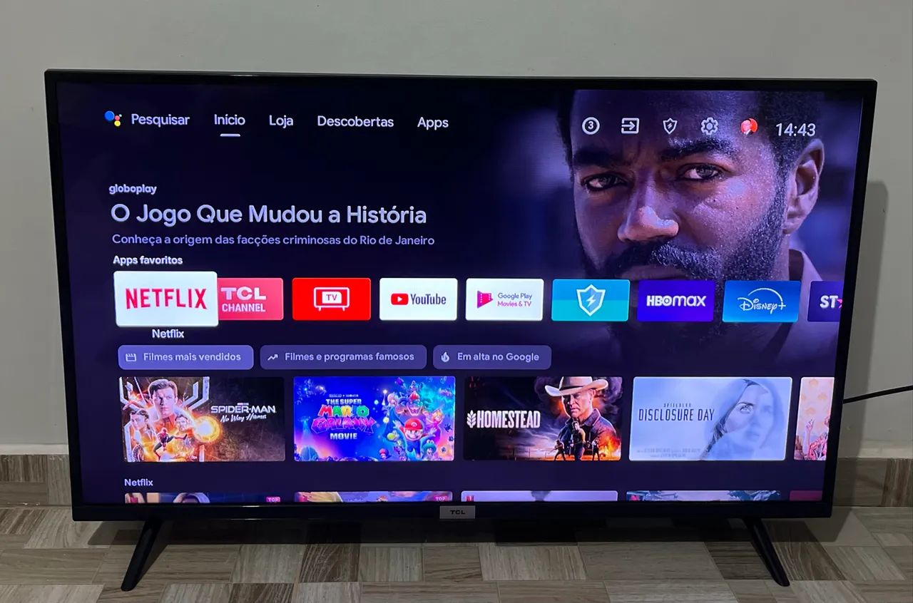 Tv smart 43 polegadas  Android 