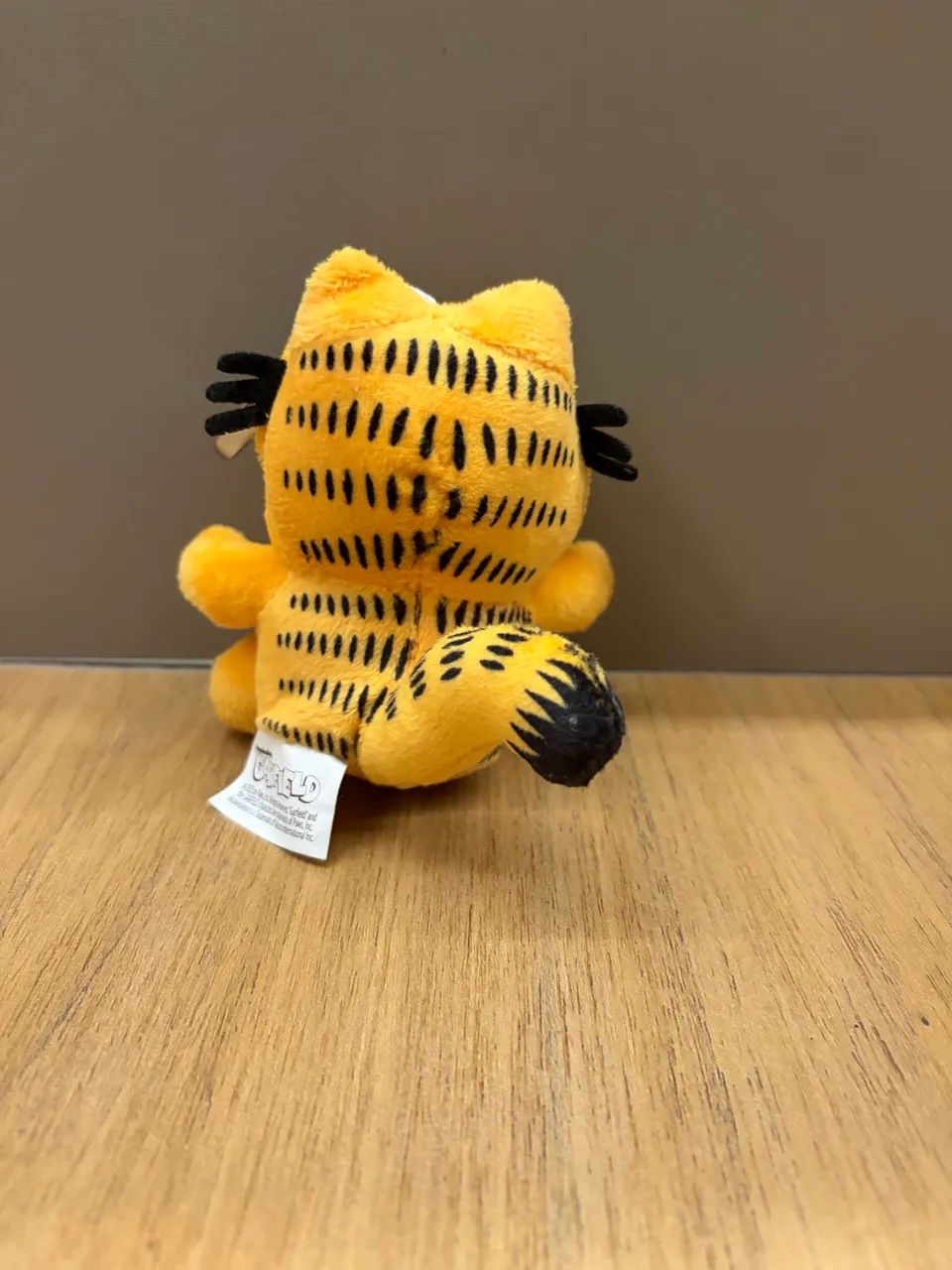 chaveiro de pelúcia do Garfield da Cacau Show - Foto 2