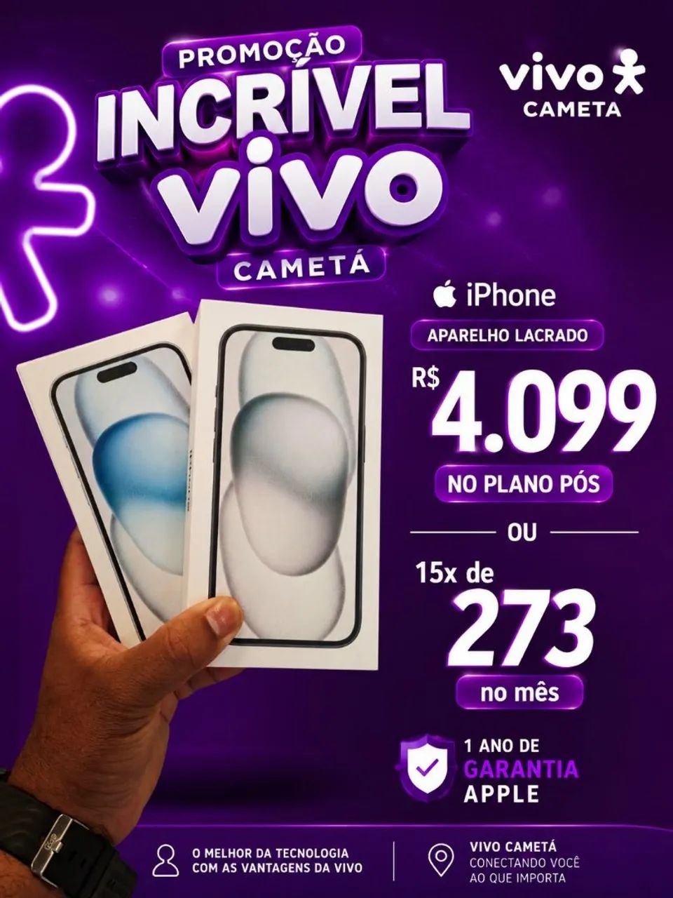 Vende-se iPhone 15 256GB