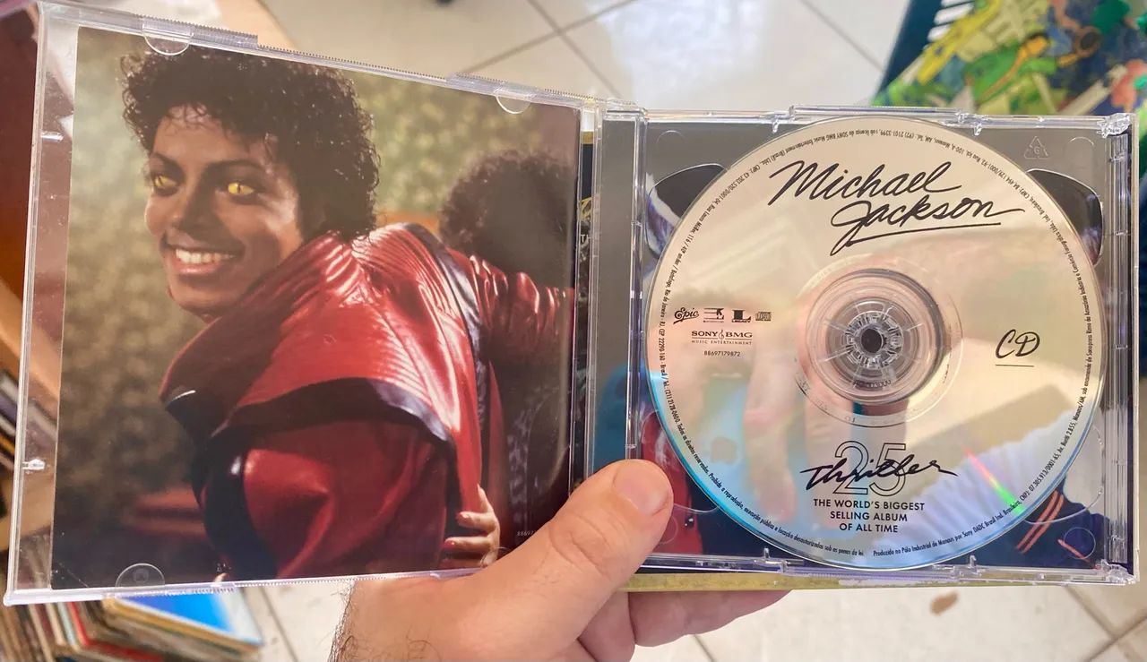 Cd Michael Jackson Thriller 25 anos (cd duplo, edição deluxe