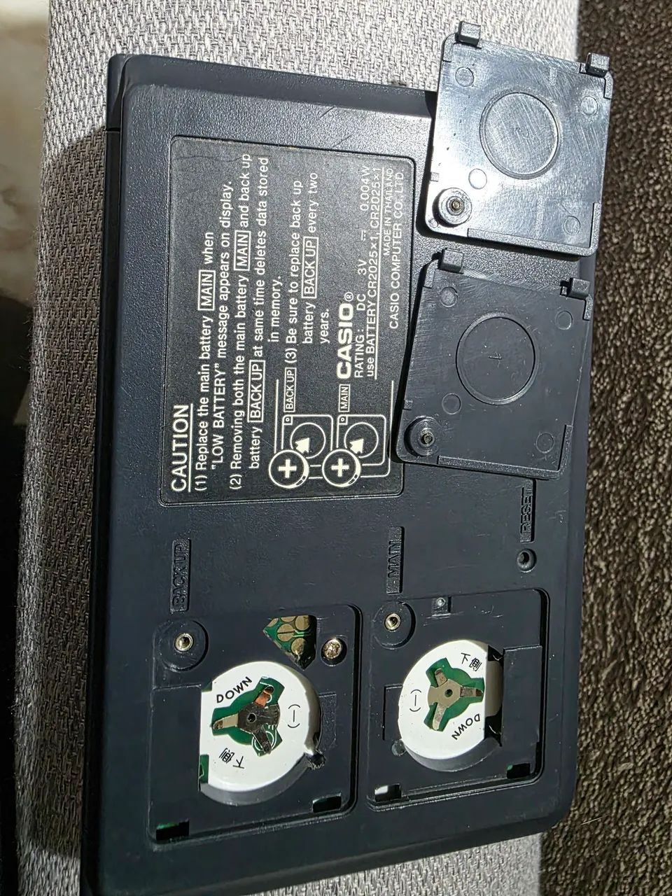 Mini Computador Casio DC-7500A<br>Data Bank 500 Colecionáveis - Foto 5