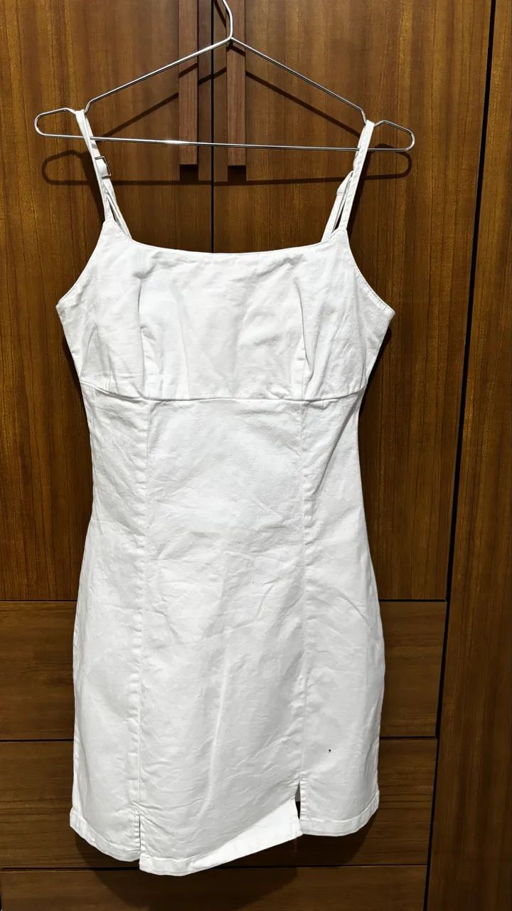 Vestido Tubinho Branco