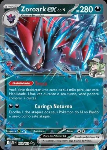 Card Pokemon TCG - Zoroark ex do N (098/159)