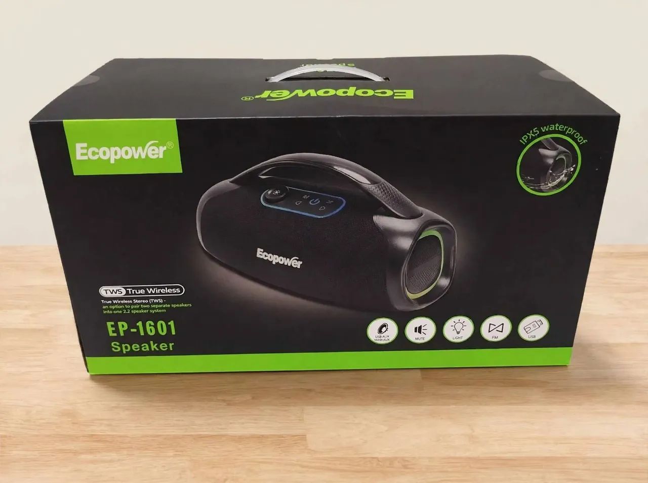 Caixa de som bluetooth Ecopower 100w - Foto 2