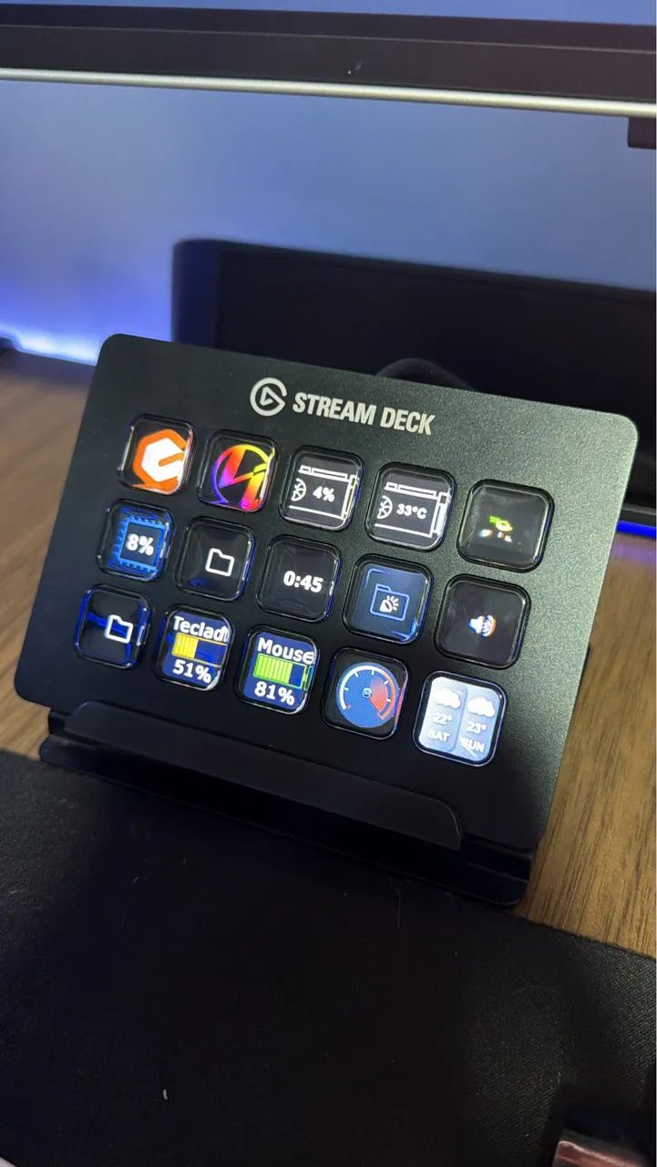 Stream Deck Elgato 15 Teclas LCD Personalizáveis IMPECÁVEL - Foto 5