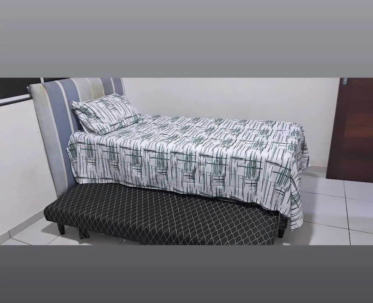 CAMA SOLTEIRO COM AUXILIAR - Foto 2