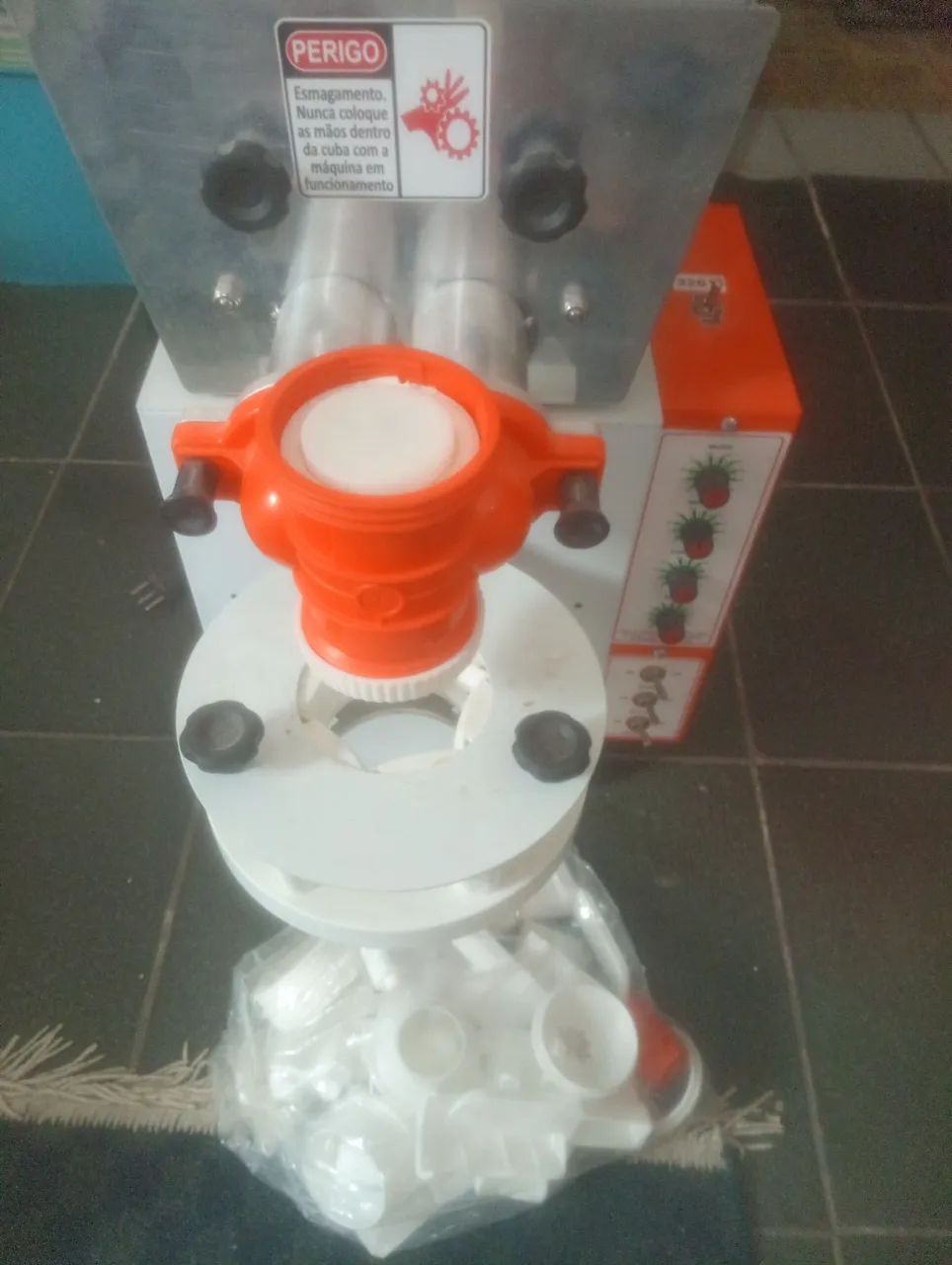 Máquina compacta print fazer salgados 
