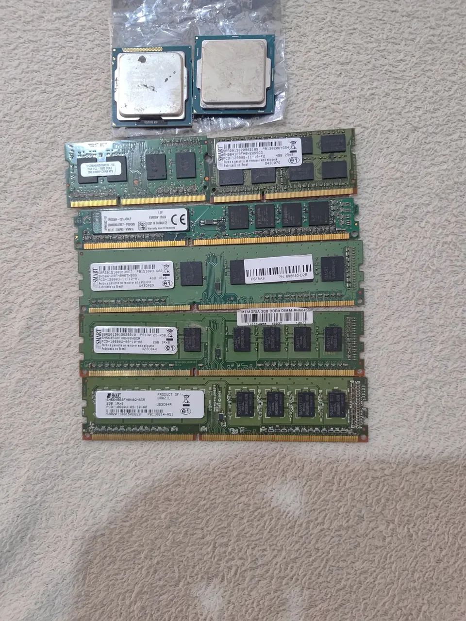 MEMÓRIAS E PROCESSADORES. - Foto 3