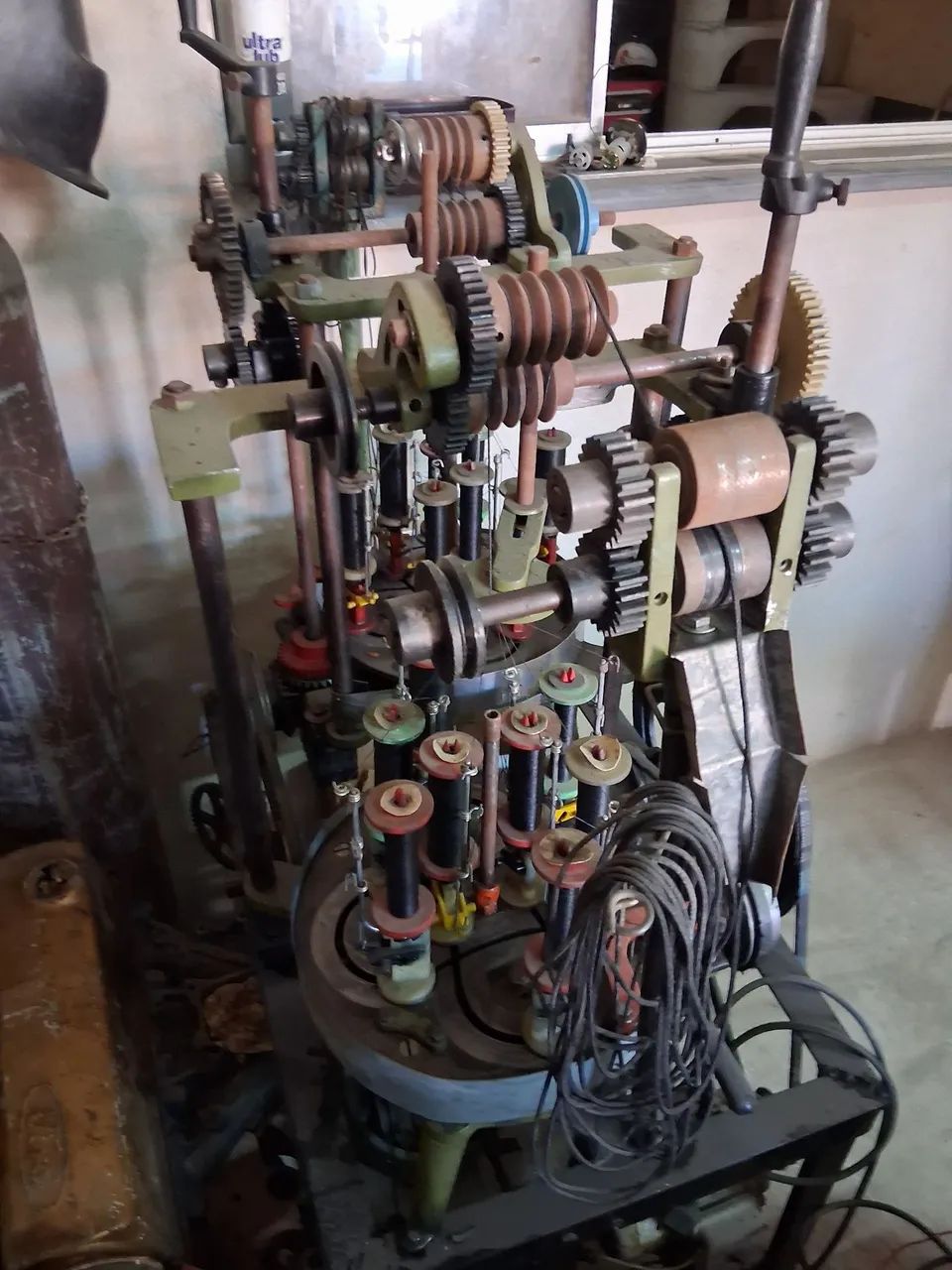 Maquina trançadeira têxtil  - Foto 5