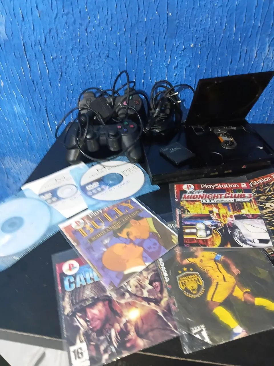 Ps2 completo+ jogos - Foto 5