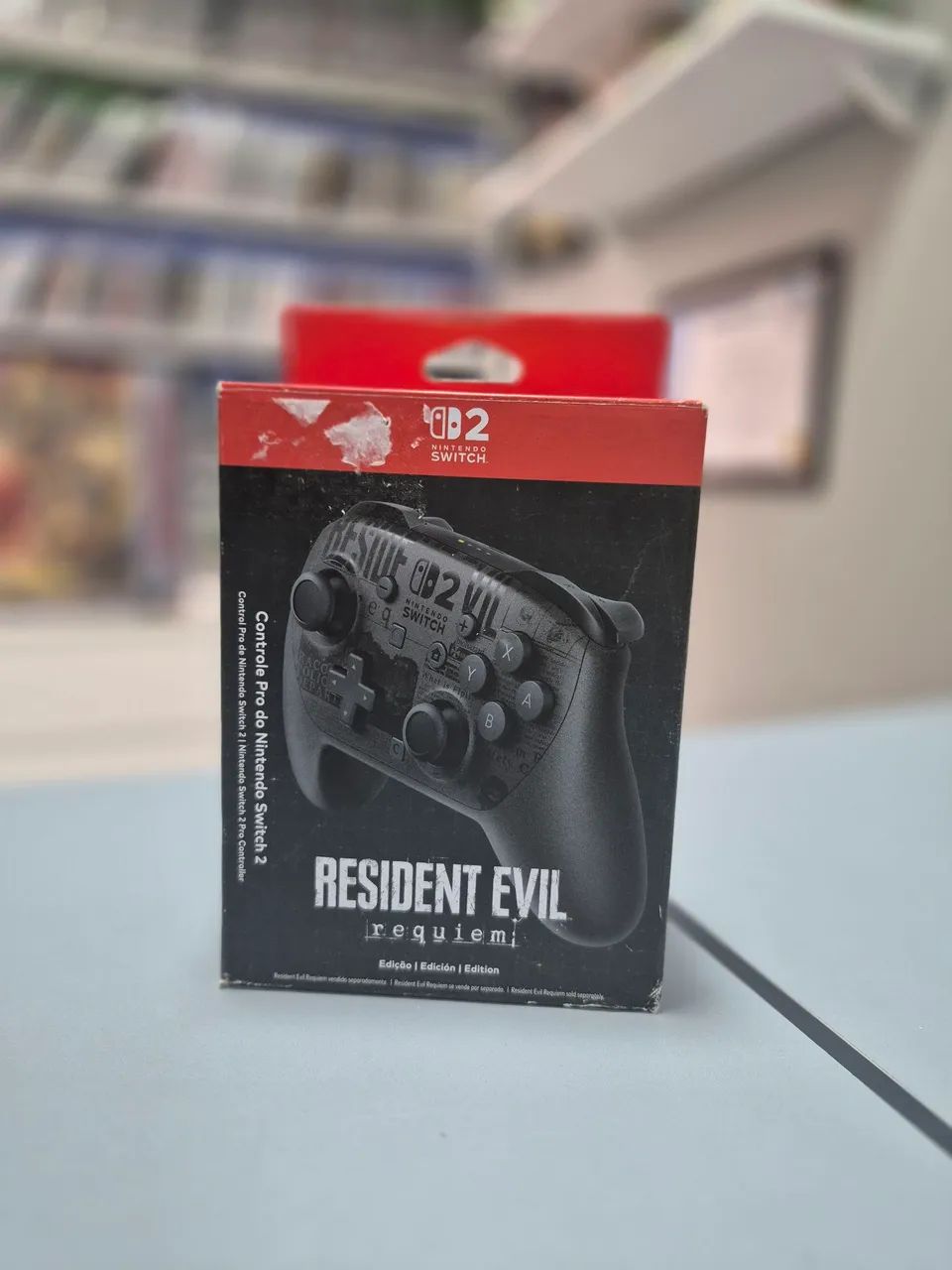 Pro Controller Switch 2 Edição Resident Evil 