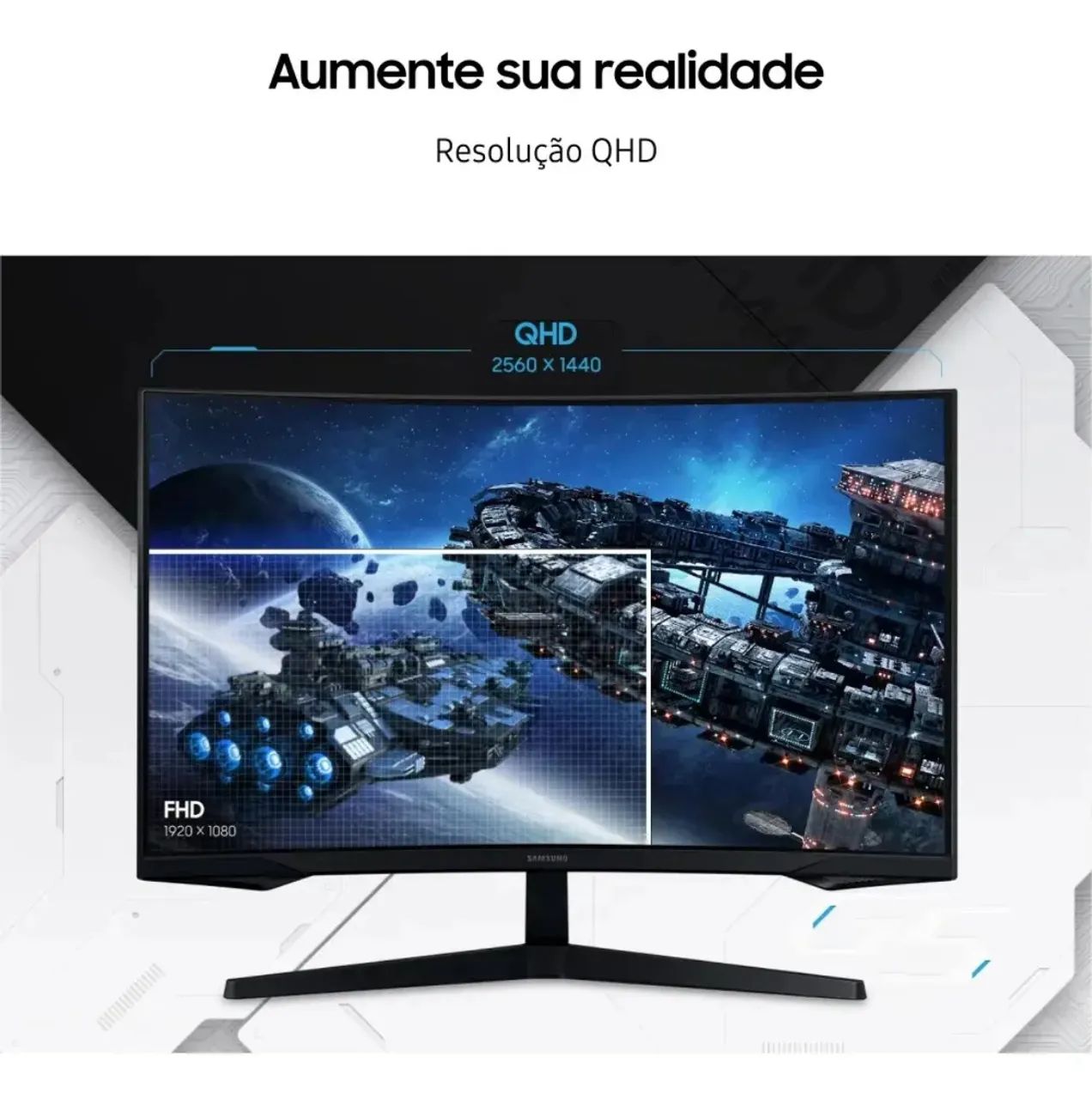 Monitor Samsung odyssey 27 G5 - Foto 3