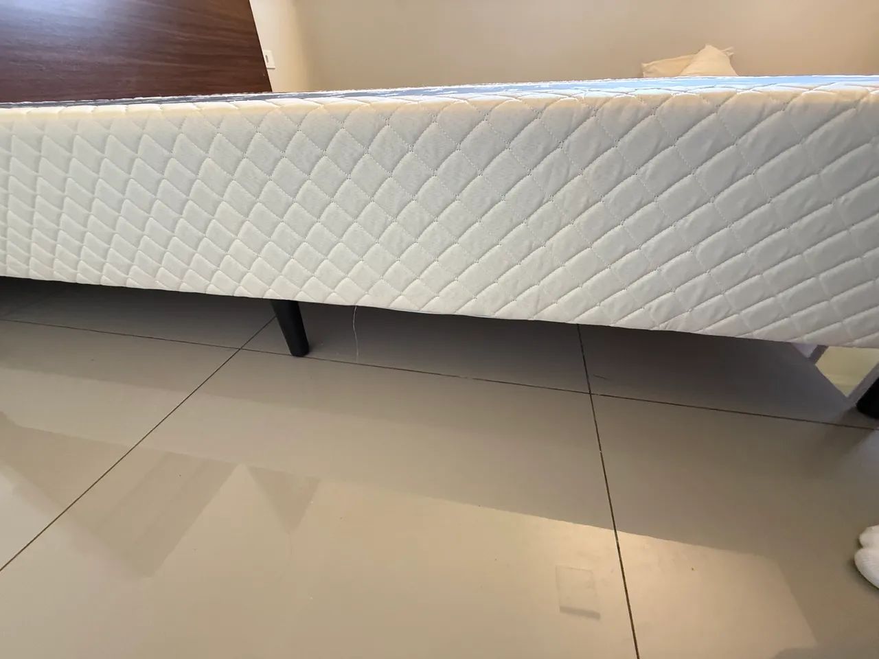 BASE DE CAMA QUEEN ECOFLEX - NOVA, NUNCA USADA - Foto 4