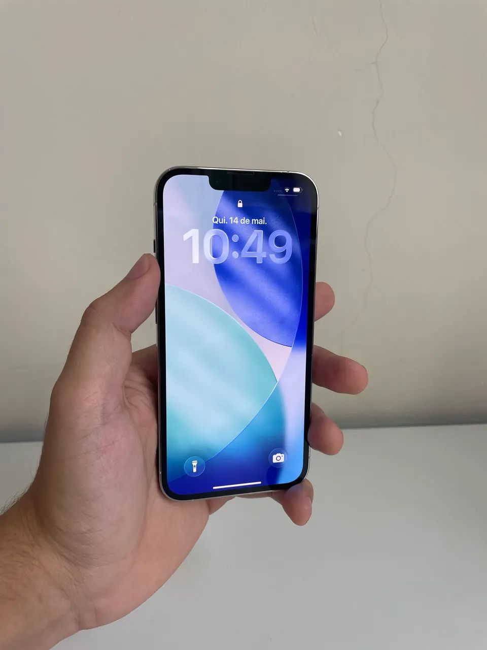 iPhone 13 Pro 128gb - Silver (Branco) - IMPECÁVEL - Celulares e