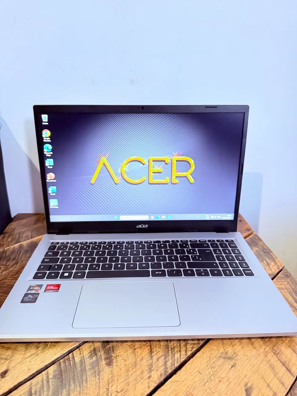 Promoção Notebook Acer AMD Ryzen 5 com 8 GB de memória RAM e SSD - Foto 2
