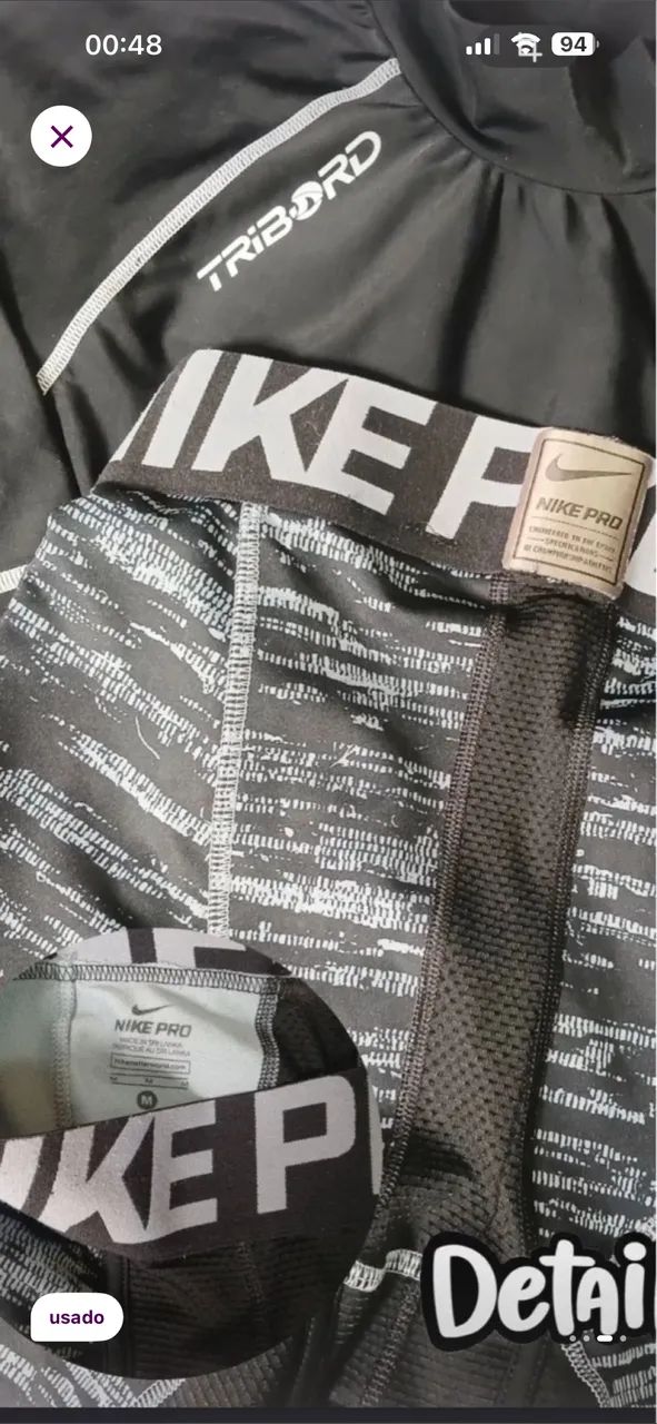 Calça de compressão Nike  - Foto 2