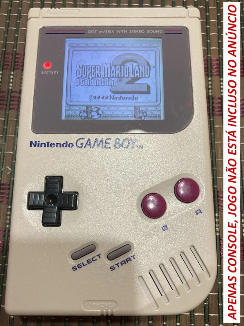 Gameboy Clássico DMG com tela IPS - Com Fonte - Foto 2