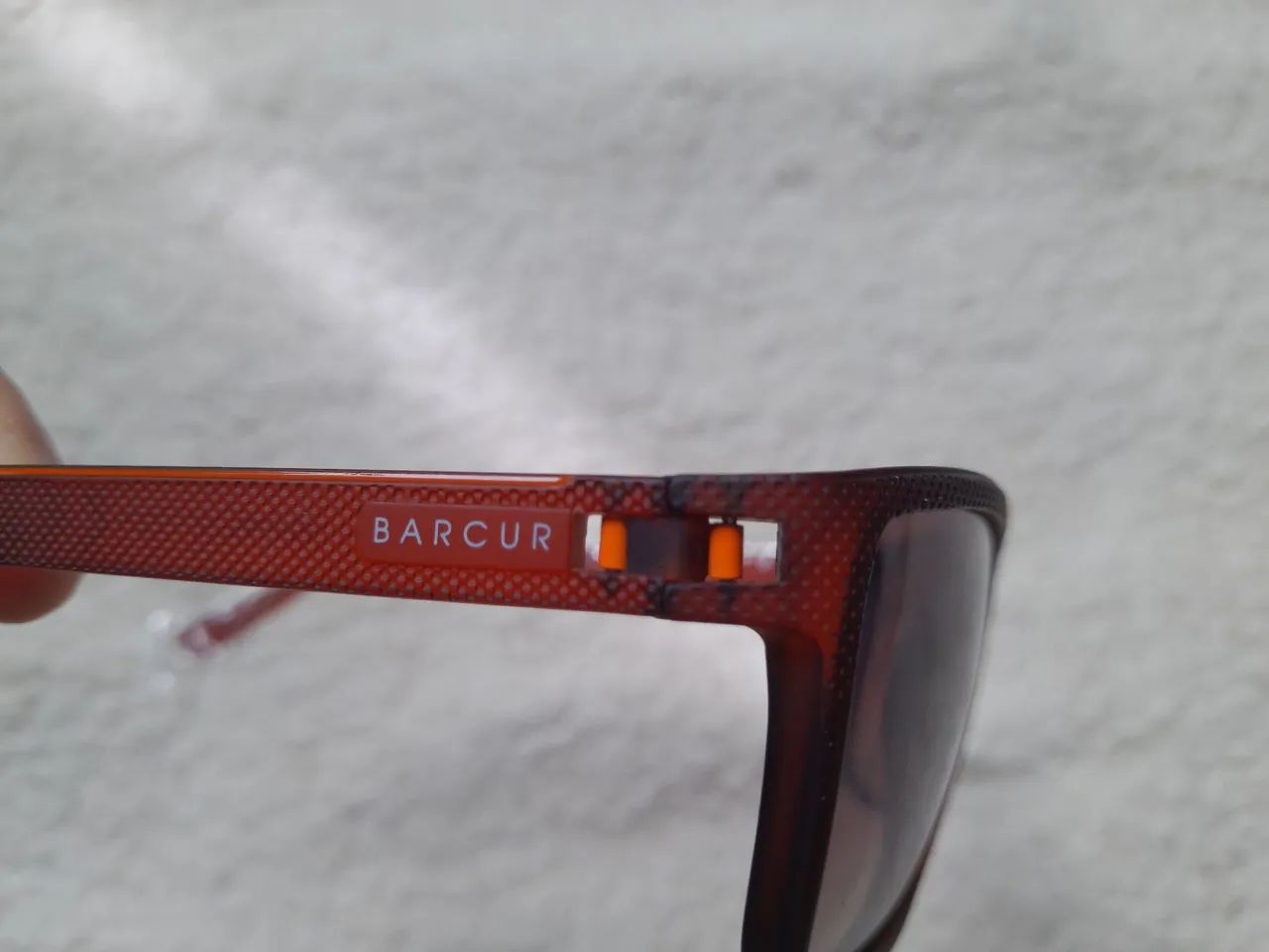 Óculos de sol masculino da marca BARCUR.  - Foto 5