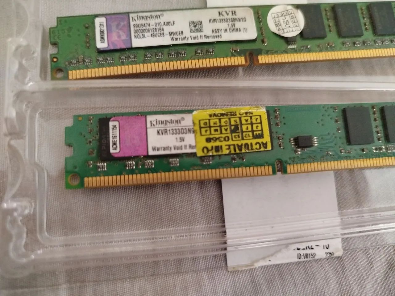 Memória ram DDR3  2X2GB - Foto 3