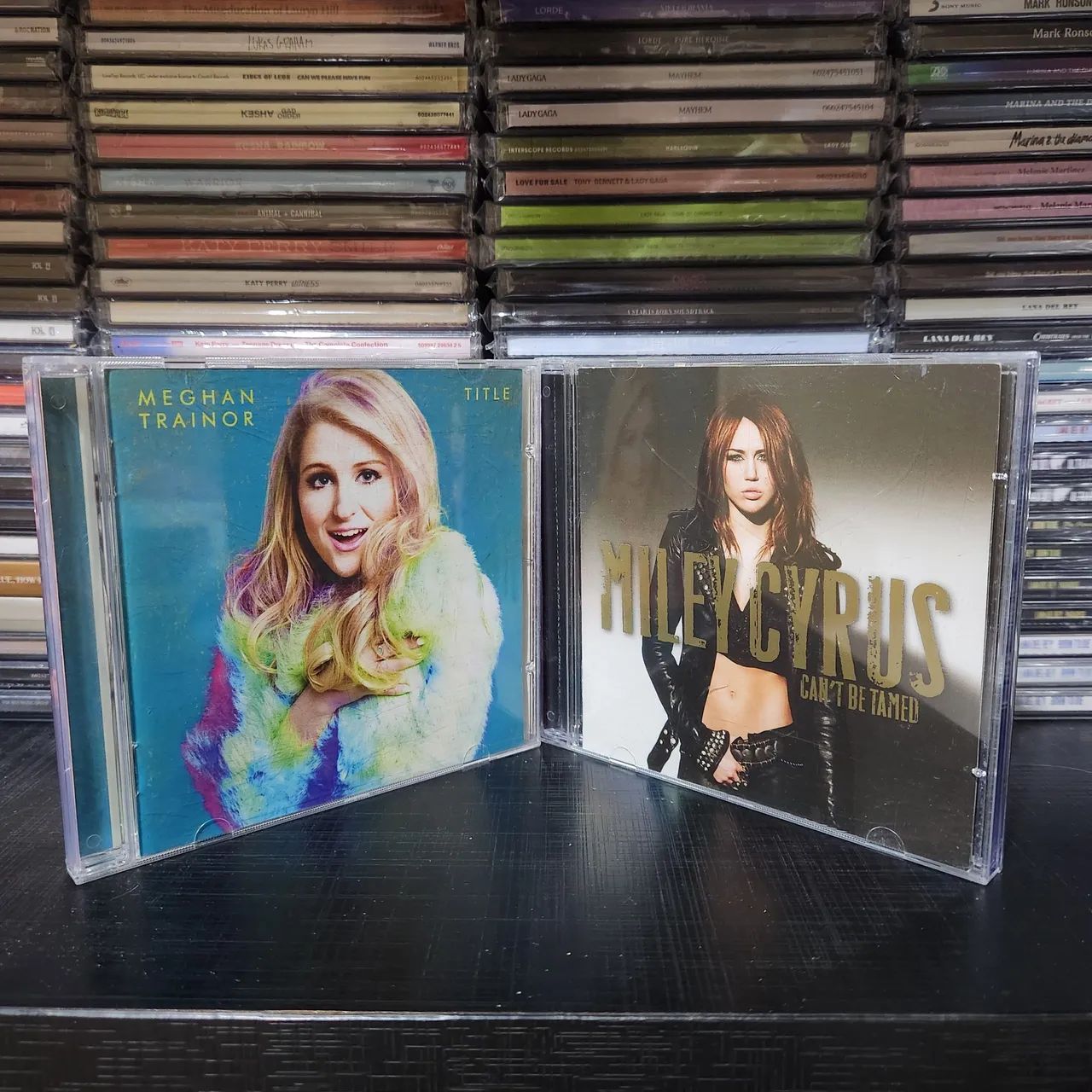 Cd miley cyrus e meghan trainor