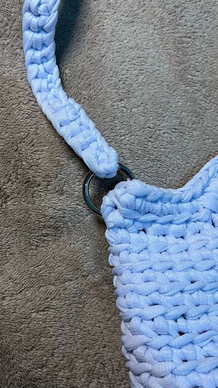 Bolsa mini crochê - Foto 5