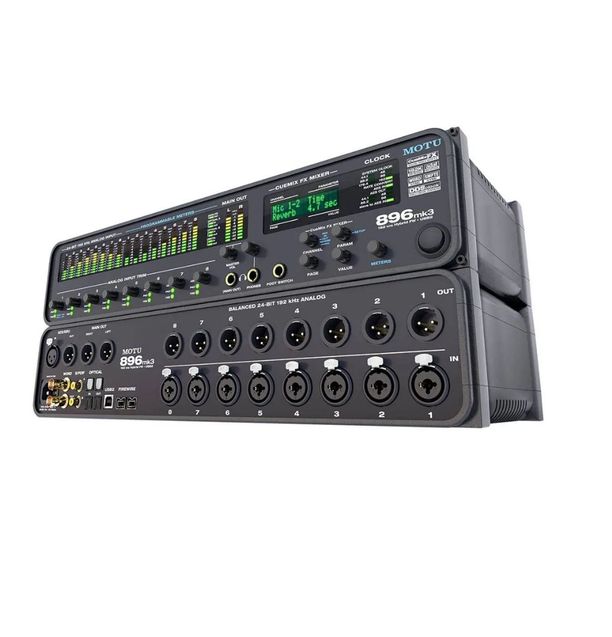 a1⑥ MOTU 896 mk3 オーディオインターフェイス 本体のみ Interface de áudio e mesa digital para estúdio (Motu 896 Mk3