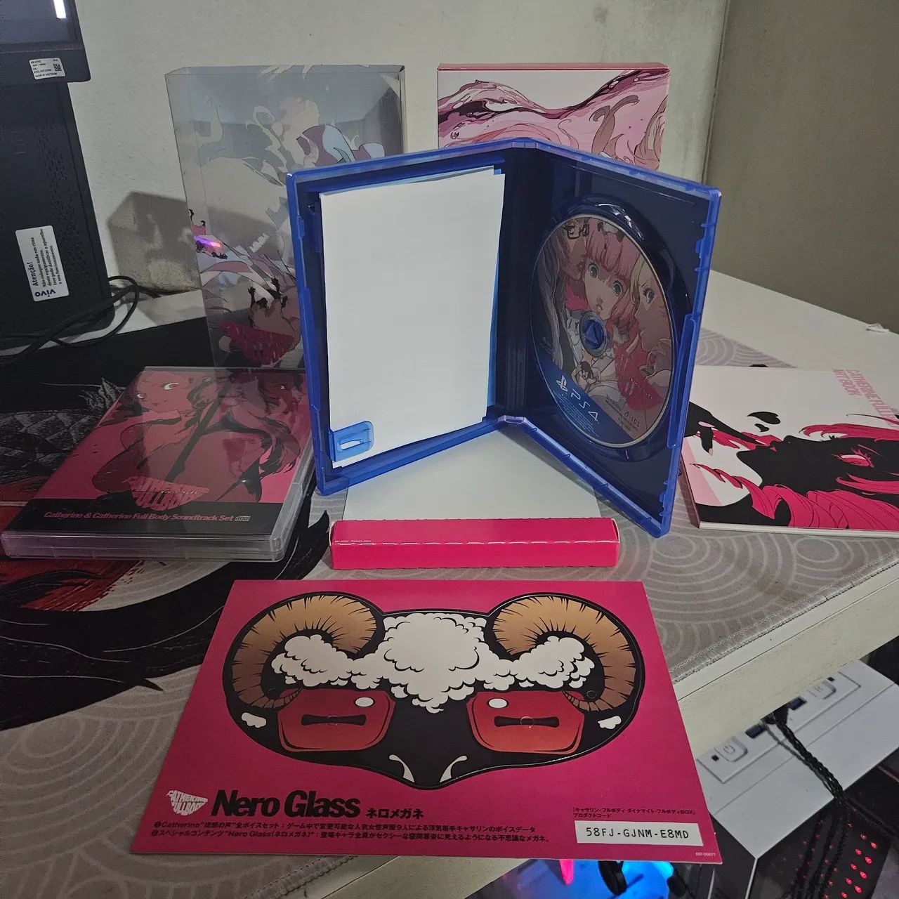 Catherine: Full Body Dynamic Box PS4 Japonês - Completo - Atlus - Raro - Foto 4