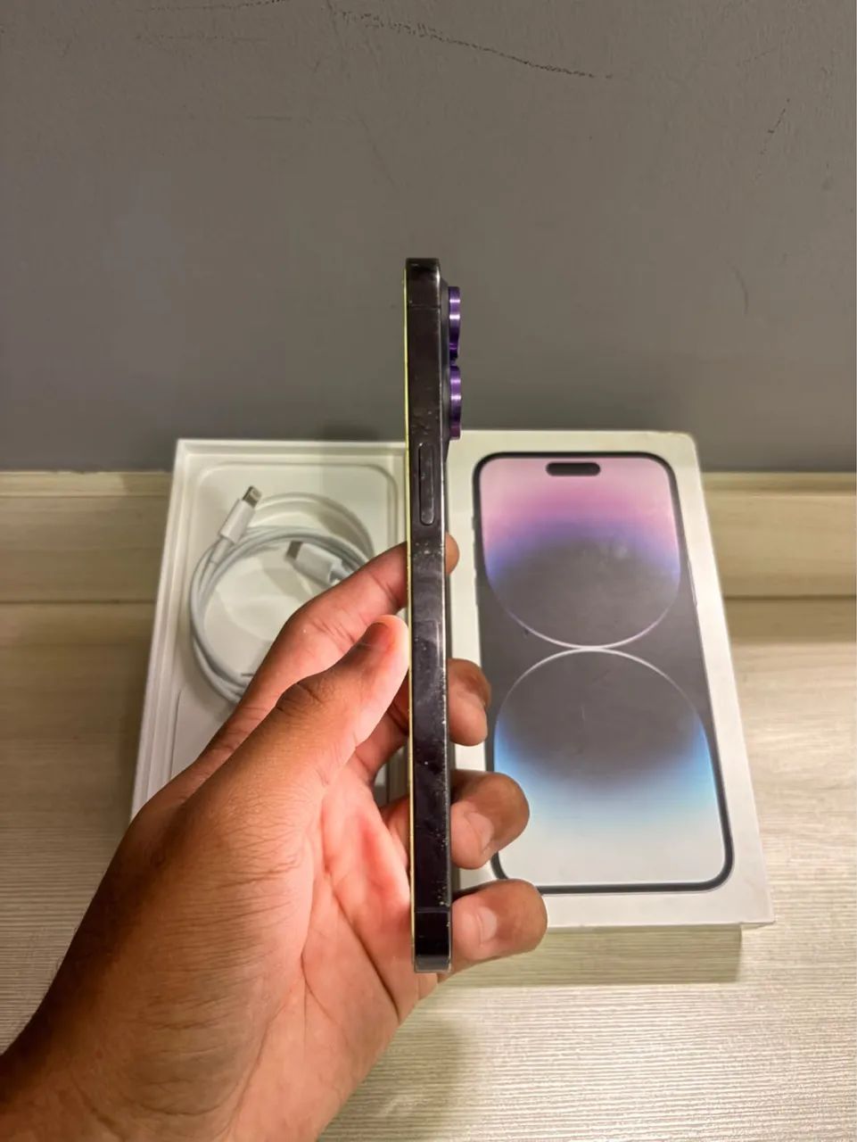 iPhone 14 PRO Max 128gb - Purple - Foto 5